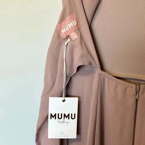 NWT Show Me Your Mumu Lauren  Tie Back Maxi Dress - Picture 3 of 8